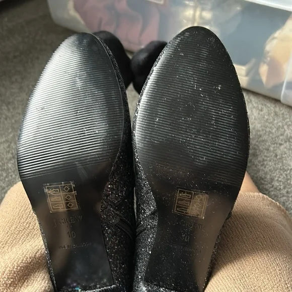 J Crew size 10 sparkling boots - Picture 5 of 6